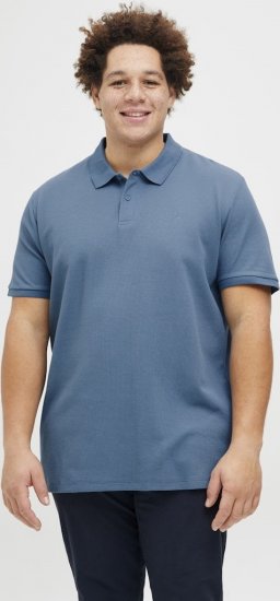 Jack & Jones AUSTIN CLASSIC Polo Blue - Pikeepaidat - Miesten isot pikeepaidat