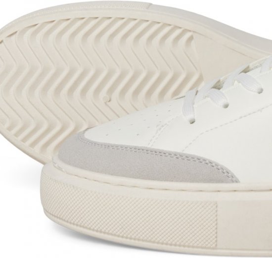 Jack & Jones Waspire Court Sneakers White/Vapor Blue - Miesten Kengät 40-52 - Miesten kengät koossa 40-52