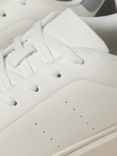 Jack & Jones Waspire Court Sneakers White/Vapor Blue - Miesten Kengät 40-52 - Miesten kengät koossa 40-52