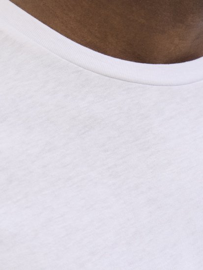  Jack & Jones Jaxon Crew Neck T-Shirt White - T-paidat - Isot T-paidat 2XL – 14XL