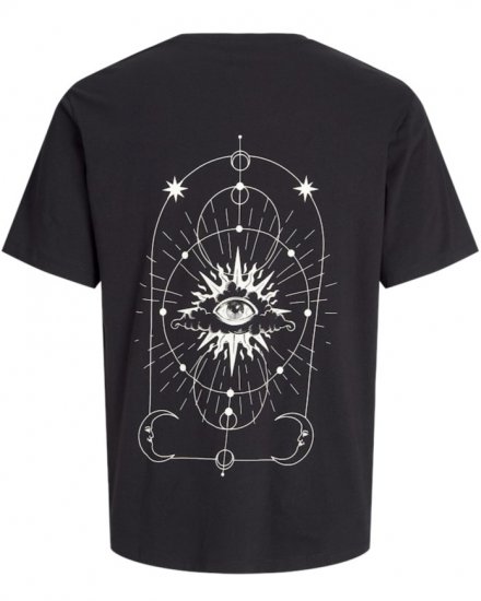  Jack & Jones Jackie Crew Neck T-Shirt Black - T-paidat - Isot T-paidat 2XL – 14XL
