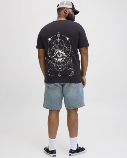  Jack & Jones Jackie Crew Neck T-Shirt Black - T-paidat - Isot T-paidat 2XL – 14XL
