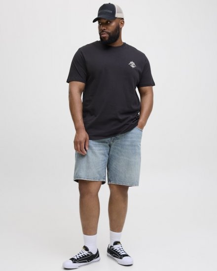  Jack & Jones Jackie Crew Neck T-Shirt Black - T-paidat - Isot T-paidat 2XL – 14XL
