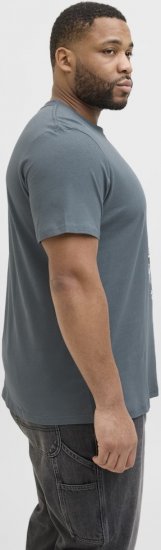 Jack & Jones Anatomy Skull Crew Neck T-Shirt Grey - T-paidat - Isot T-paidat 2XL – 14XL