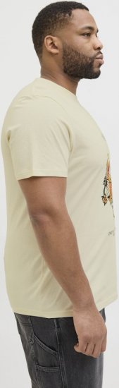 Jack & Jones Anatomy Skull Crew Neck T-Shirt Antique White - T-paidat - Isot T-paidat 2XL – 14XL