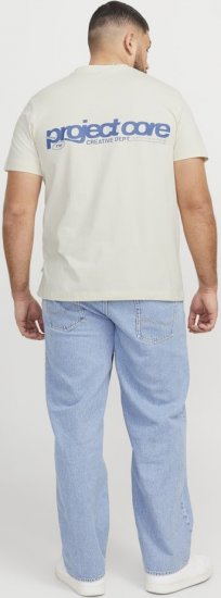 Jack & Jones Union Front & Back Print Crew Neck T-Shirt Yellow - T-paidat - Isot T-paidat 2XL – 14XL