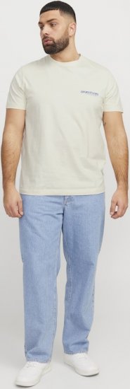 Jack & Jones Union Front & Back Print Crew Neck T-Shirt Yellow - T-paidat - Isot T-paidat 2XL – 14XL