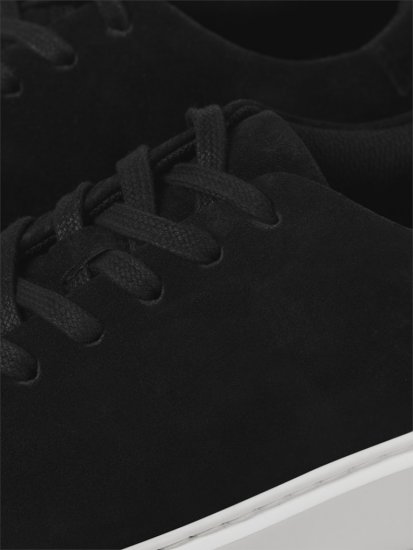 Jack & Jones Stockholm Leather Sneakers Black/Suede - Miesten Kengät 40-52 - 