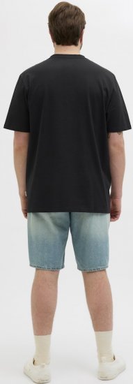 Jack & Jones Hydra Crew Neck T-Shirt Black - T-paidat - Isot T-paidat 2XL – 14XL