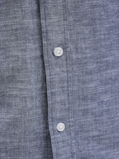 Jack & Jones Summer Shield Short Sleeve Shirt Faded Denim - Kauluspaidat - Miesten isot kauluspaidat 2XL – 8XL