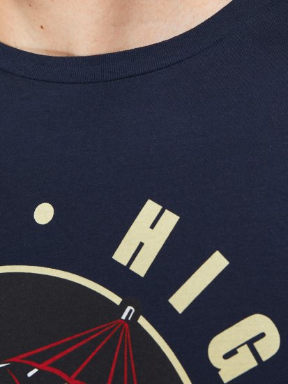 Jack & Jones JJEUSTACE T-Shirt Navy - T-paidat - Isot T-paidat 2XL – 14XL