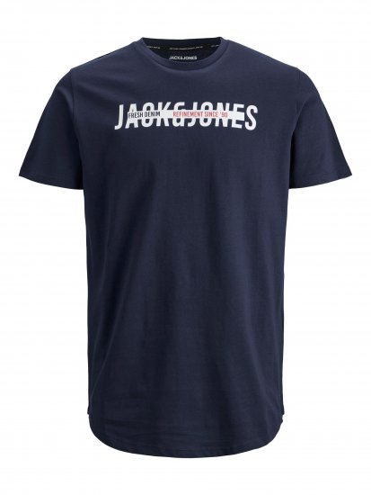 Jack & Jones JJTEO T-Shirt Navy - T-paidat - Isot T-paidat 2XL – 14XL