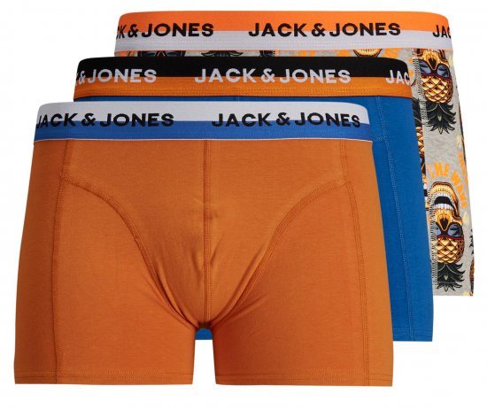 Jack & Jones JACLIAM Boxers 3-pack - Alusvaatteet & uimavaatteet - Miesten Isot alusvaatteet 