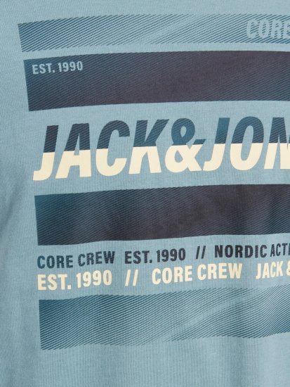 Jack & Jones JCOARC T-Shirt Light Blue - T-paidat - Isot T-paidat 2XL – 14XL