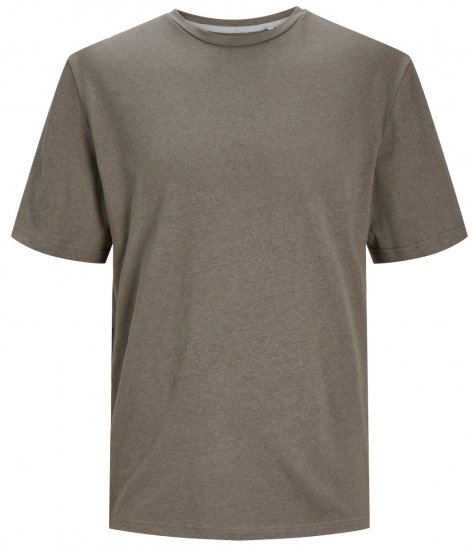 Jack & Jones JPRCC SOFT Linen Blend T-Shirt Falcon - T-paidat - Isot T-paidat 2XL – 14XL