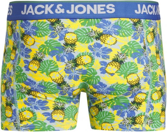 Jack & Jones JACPINEAPPLE SKULL TRUNKS 3 PACK Palace Blue - Alusvaatteet & uimavaatteet - Miesten Isot alusvaatteet 