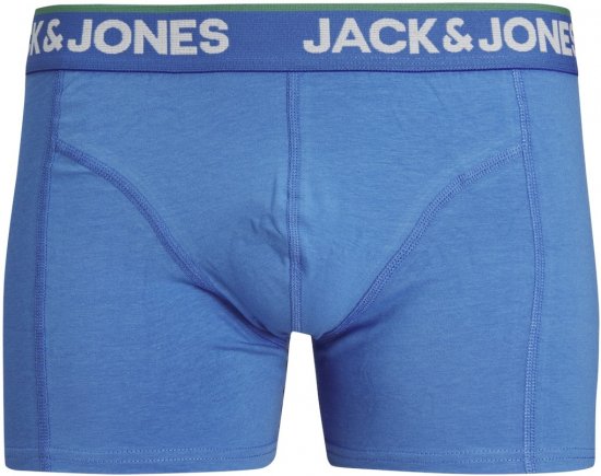 Jack & Jones JACPINEAPPLE SKULL TRUNKS 3 PACK Palace Blue - Alusvaatteet & uimavaatteet - Miesten Isot alusvaatteet 