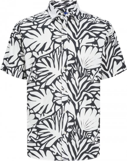 Jack & Jones JORJOSHUA ARUBA Shirt Cloud Dancer - Kauluspaidat - Miesten isot kauluspaidat 2XL – 8XL