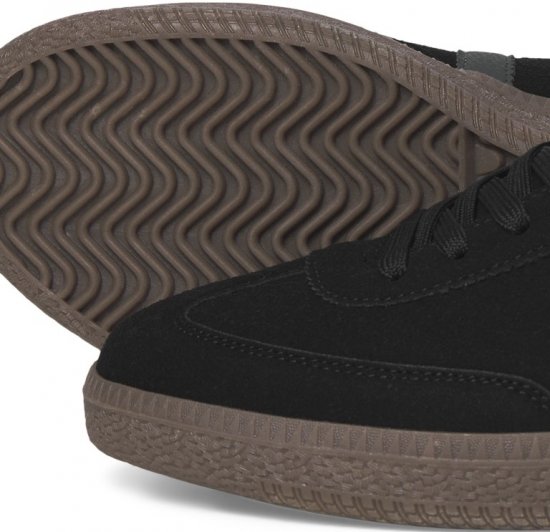 Jack & Jones Kirk International Campaign Sneakers Black/Asphalt - Miesten Kengät 40-52 - 