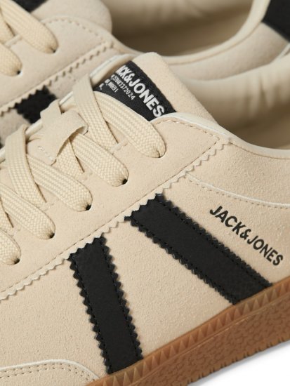 Jack & Jones Kirk International Campaign Sneakers Grey/Anthracite - Miesten Kengät 40-52 - Miesten kengät koossa 40-52