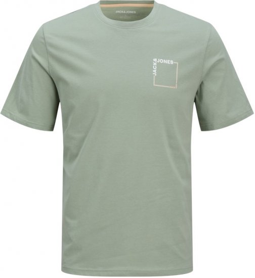 Jack & Jones Verner Crew Neck T-Shirt Iceberg Green - T-paidat - Isot T-paidat 2XL – 14XL