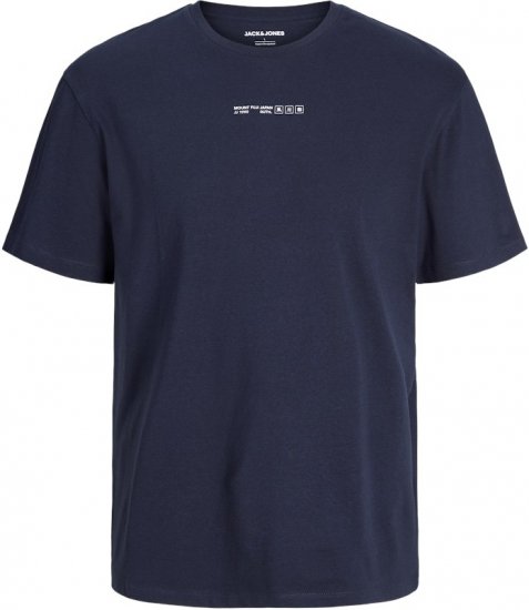 Jack & Jones Ayce Crew Neck T-Shirt Blue - T-paidat - Isot T-paidat 2XL – 14XL