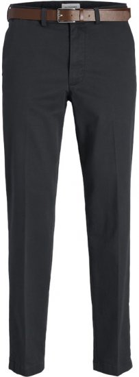 Jack & Jones Ollie Franco Chino Pants with Belt Dark Navy - Farkut ja housut - Miesten isot farkut ja isot housut W40-W70