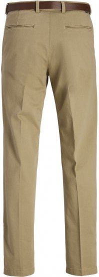Jack & Jones Ollie Franco Chino Pants with Belt Brown - Farkut ja housut - Miesten isot farkut ja isot housut W40-W70