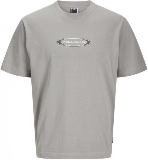 Jack & Jones Pacer Branding Print T-Shirt Grey - T-paidat - Isot T-paidat 2XL – 14XL