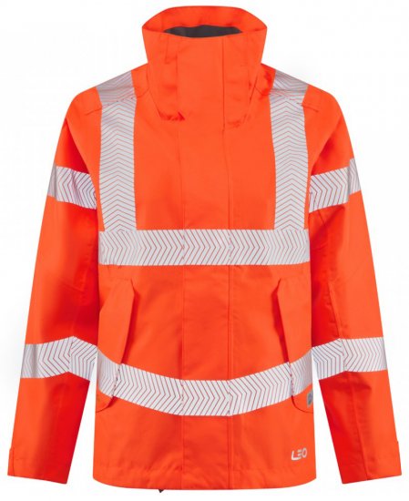 Leo Rosemoor EcoViz 15K Performance+ Breathable Women's Jacket Hi-Vis Orange - Työvaatteet - 