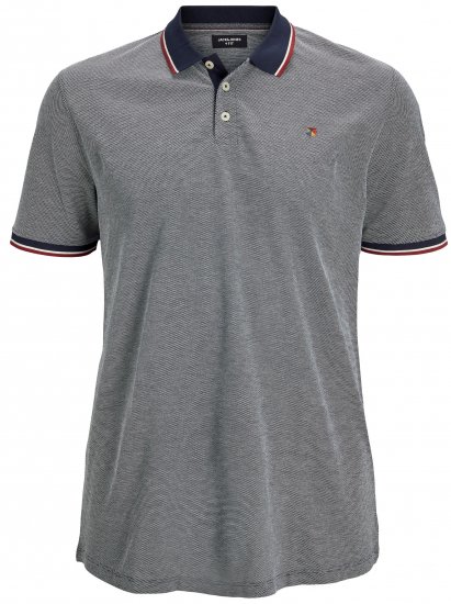Jack & Jones JPRBLUWIN Polo Mood Indigo - Pikeepaidat - Miesten isot pikeepaidat
