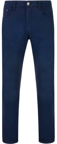 Kam Jeans Alba 5-pocket Stretch Chinos Navy - Farkut ja housut - Miesten isot farkut ja isot housut W40-W70