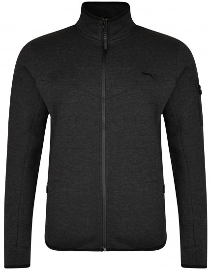 Slazenger Kayle Sweatshirt Charcoal - Hupparit ja collegepaidat - Miesten hupparit ja collegepaidat isot koot
