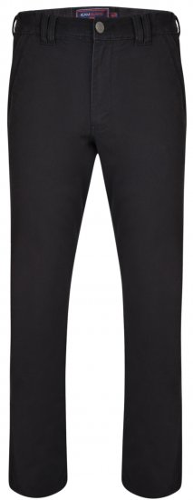 Kam Jeans 233 Rugby pants Black - Farkut ja housut - Miesten isot farkut ja isot housut W40-W70