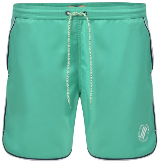 Kam Jeans 325 Swim Shorts Lime Green - Alusvaatteet & uimavaatteet - Miesten Isot alusvaatteet