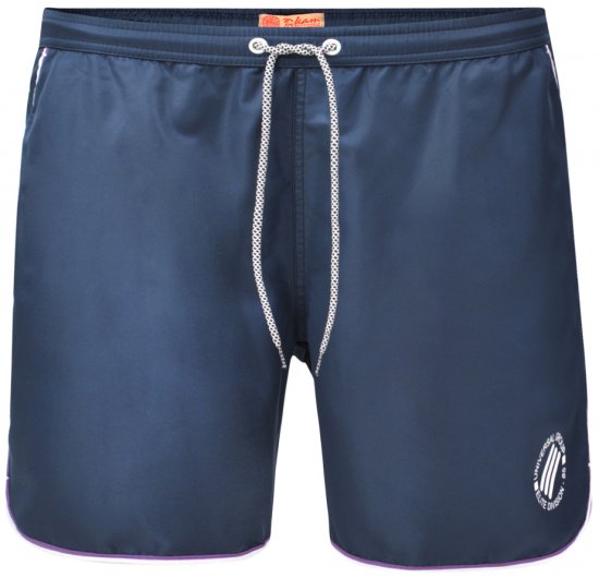 Kam Jeans 325 Swim Shorts Navy - Alusvaatteet & uimavaatteet - Miesten Isot alusvaatteet