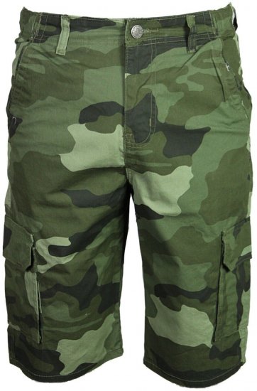Kam Jeans 330 Cargoshorts Camo - Shortsit - Shortsit, isot koot – W40-W60