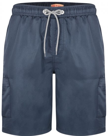 Kam Jeans 334 Cargo Swim Shorts Navy - Alusvaatteet & Uimavaatteet - Miesten Isot alusvaatteet 