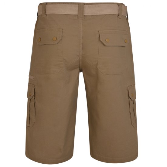 Kam Jeans 343 Cargoshorts Sand - Shortsit - Shortsit, isot koot – W40-W60