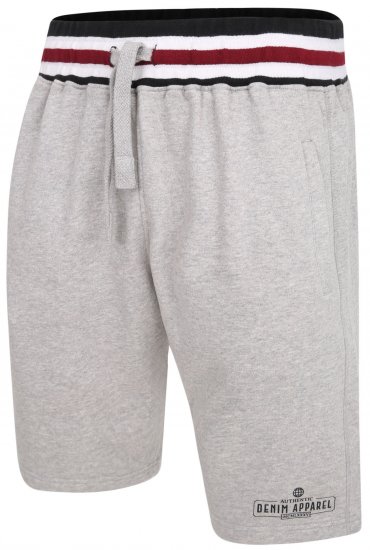 Kam Jeans 344 Sweat shorts Grey - Collegehousut ja collegeshortsit - Miesten Isot collegehousut ja collegeshortsit