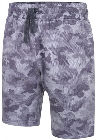 Kam Jeans 346 Camo Sweat Shorts Indigo - Collegehousut ja collegeshortsit - Miesten Isot collegehousut ja collegeshortsit