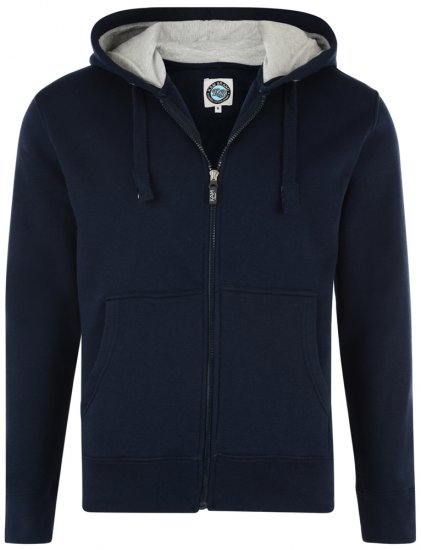 Kam Jeans Hoodie Navy TALL SIZES - MIESTEN VAATTEET MT-6XLT - Pitkien miesten vaatteet