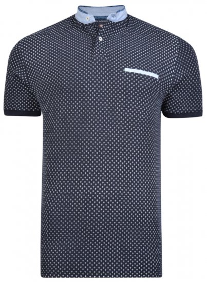 Kam Jeans 5269 Polo Black - Pikeepaidat - Miesten isot pikeepaidat