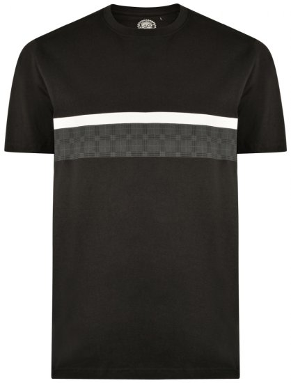 Kam Jeans 5307 T-shirt Black - T-paidat - Isot T-paidat 2XL – 14XL