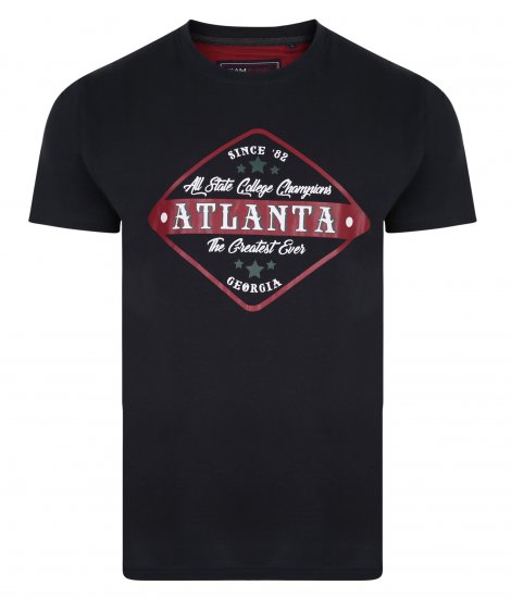Kam Jeans 5333 Atlanta Tee Navy - T-paidat - Isot T-paidat 2XL – 14XL