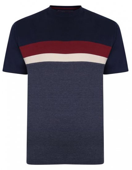 Kam Jeans 5356 Cut&Saw T-shirt Navy - T-paidat - Isot T-paidat 2XL – 14XL