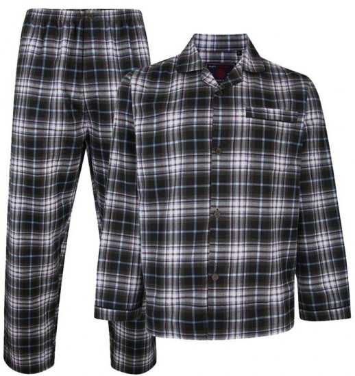 Kam Jeans 880 Flannel Pyjama Set - Alusvaatteet & uimavaatteet - Miesten Isot alusvaatteet 