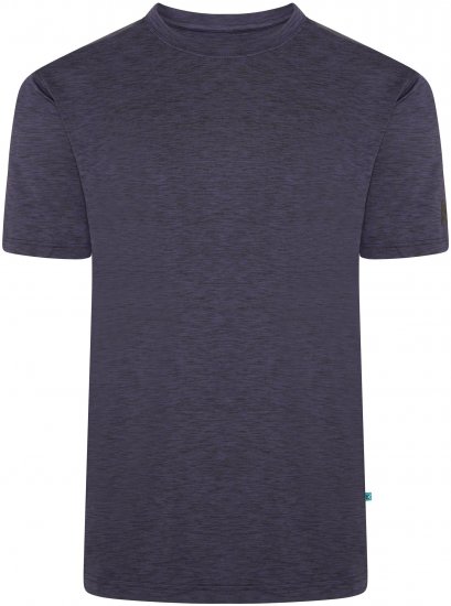 Kam Jeans AP001 XT Active Performance Marl Tee Indigo - T-paidat - Isot T-paidat 2XL – 14XL