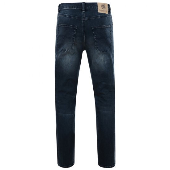 Kam Jeans ARON LOW WAIST Stretchjeans Dark Wash - Farkut ja housut - Miesten isot farkut ja isot housut W40-W70