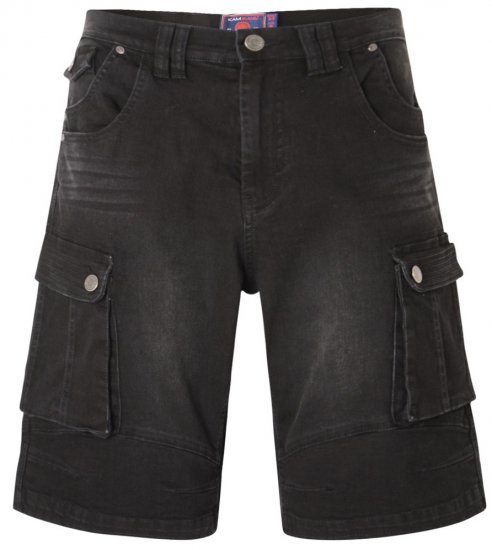Kam Jeans Ivan Cargo Shorts Black - Shortsit - Shortsit, isot koot – W40-W60
